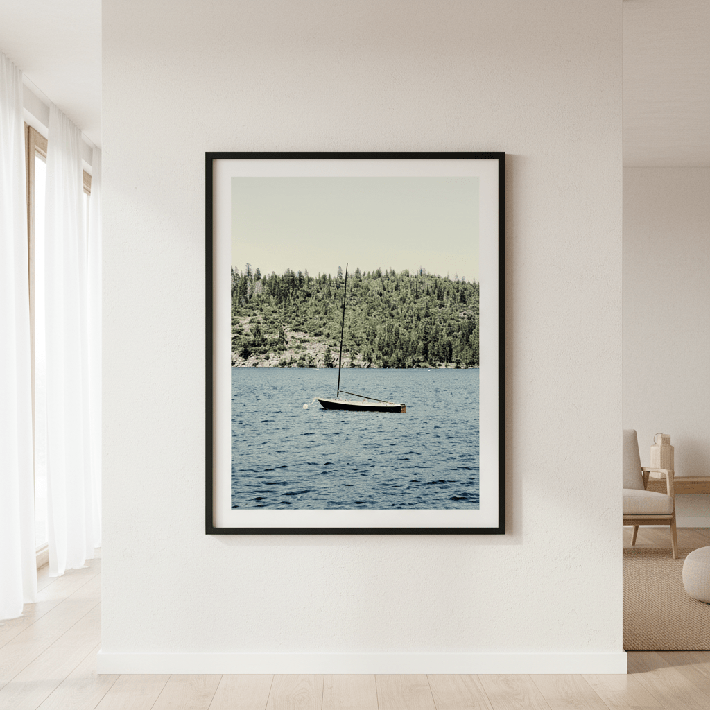 Boat on PC by Hope Bainbridge wall - art - picture - poster