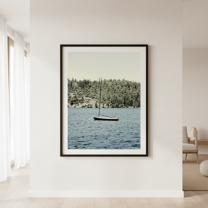 Boat on PC by Hope Bainbridge wall - art - picture - poster