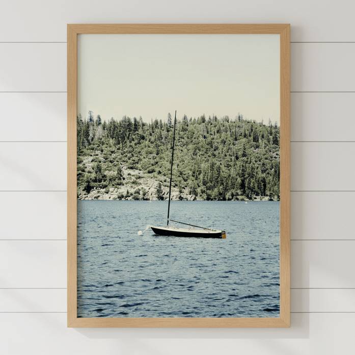 Boat on PC by Hope Bainbridge wall - art - picture - poster