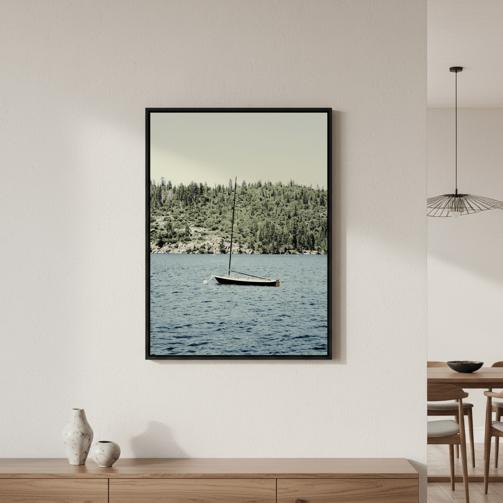 Boat on PC by Hope Bainbridge wall - art - picture - poster