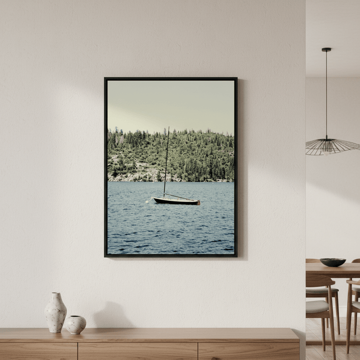 Boat on PC by Hope Bainbridge wall - art - picture - poster