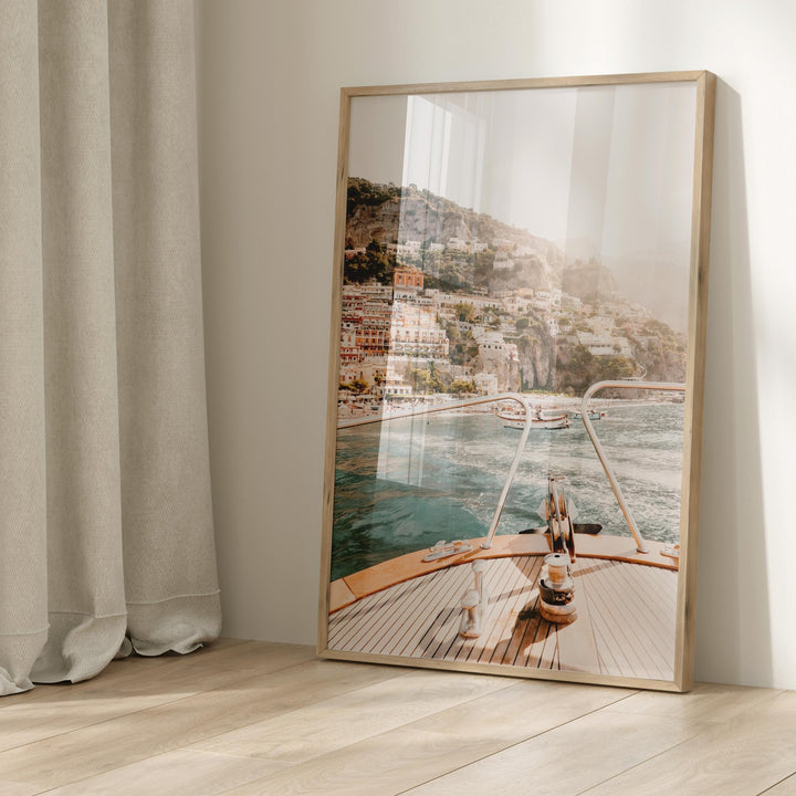 Boating Coastal Seaside Town Wall Art Prints - Style My Wall