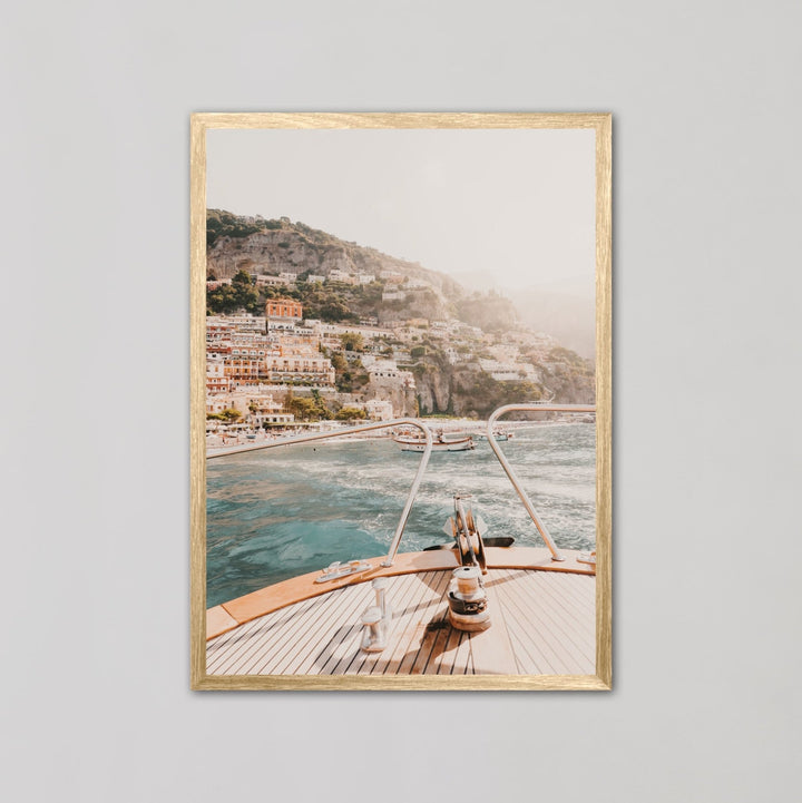 Boating Coastal Seaside Town Wall Art Prints - Style My Wall