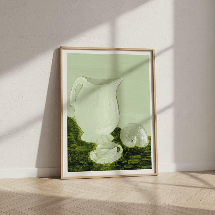 Bodegon Verde by Marina Garcia Fernandez wall - art - picture - poster
