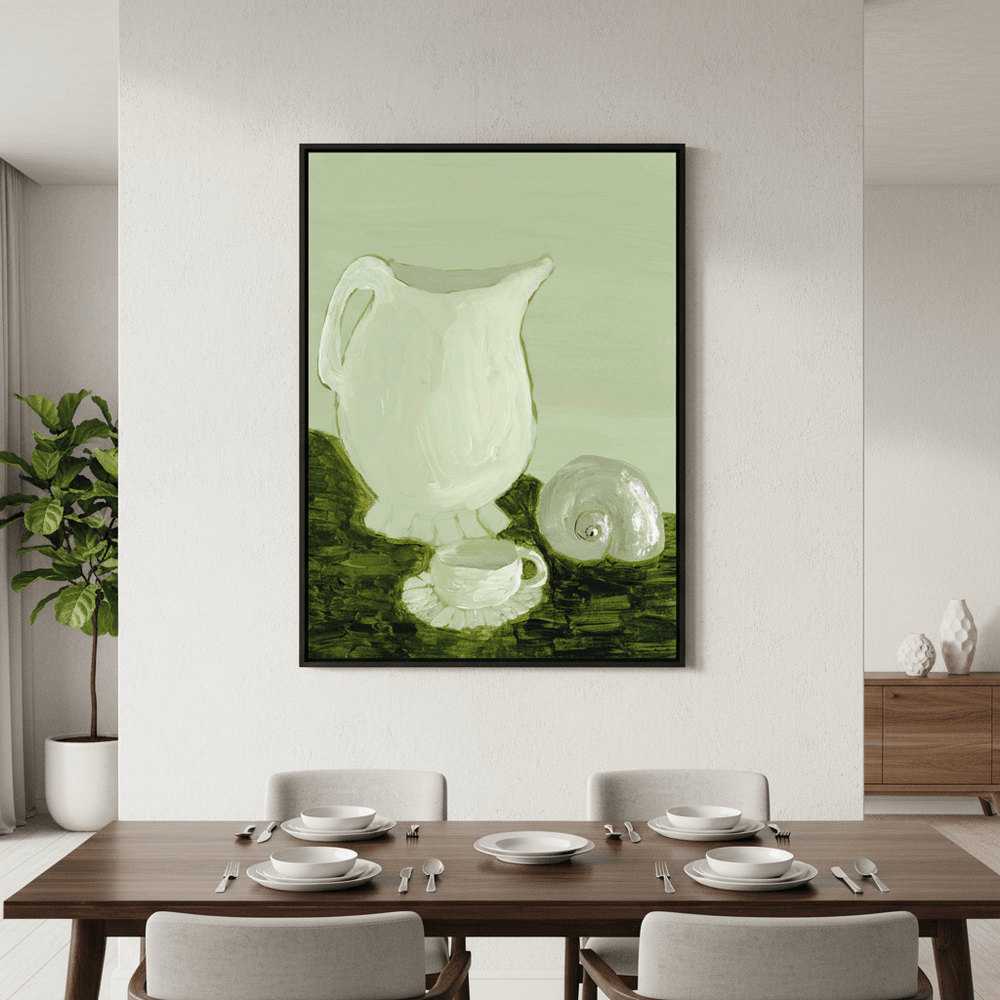 Bodegon Verde by Marina Garcia Fernandez wall - art - picture - poster