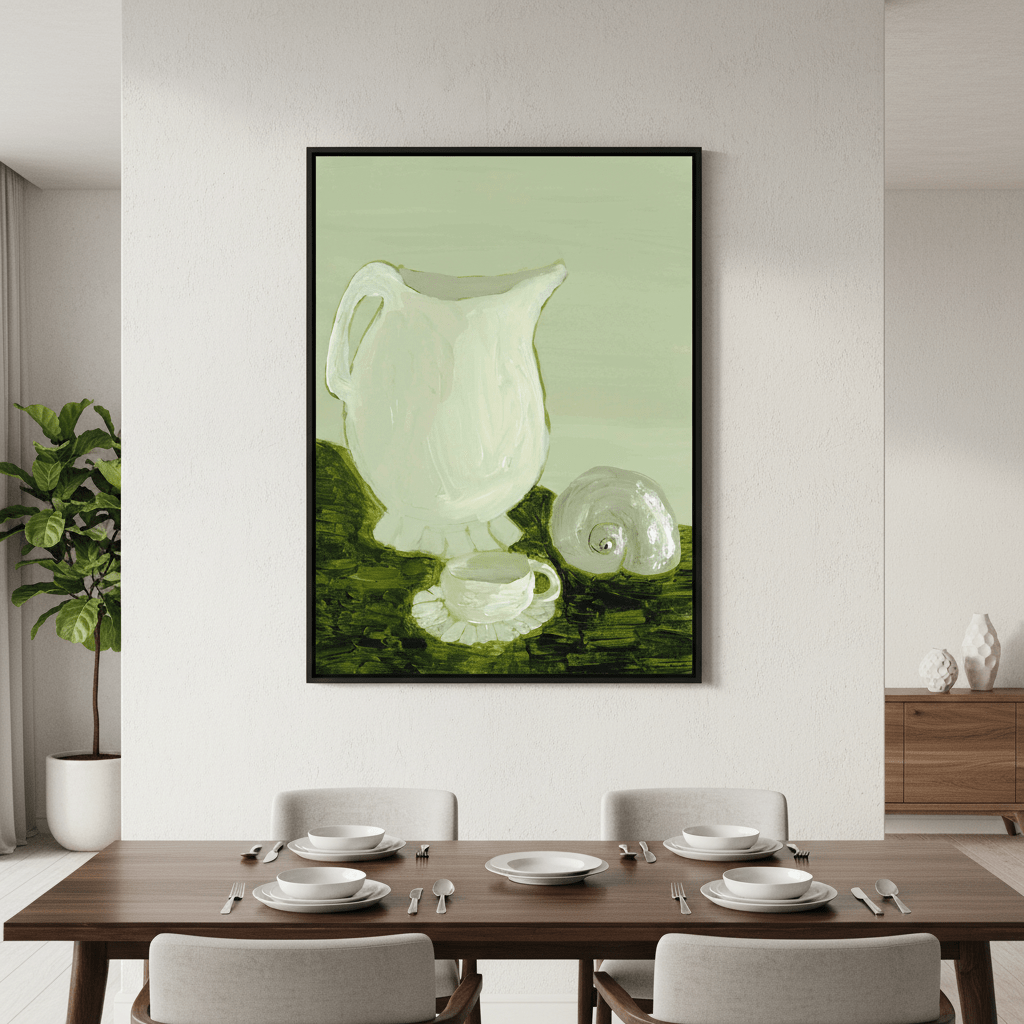 Bodegon Verde by Marina Garcia Fernandez wall - art - picture - poster