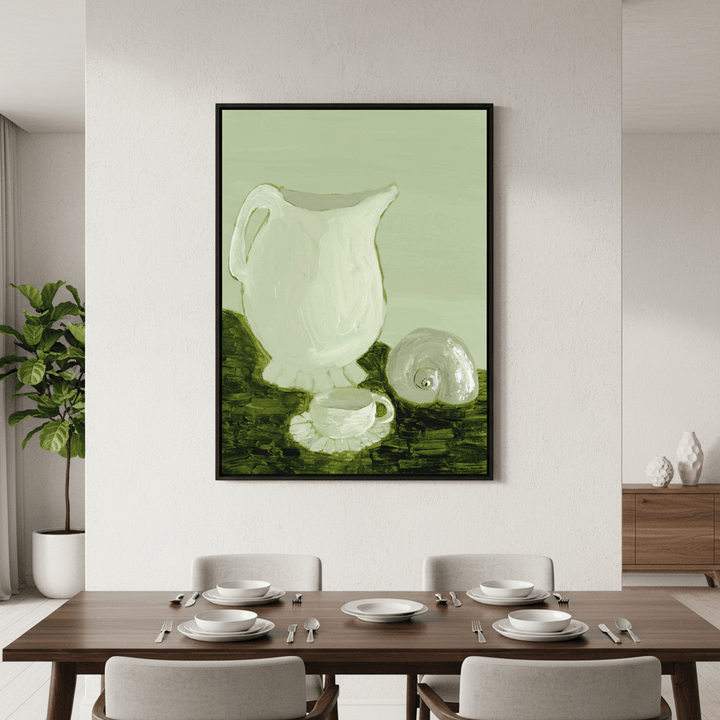 Bodegon Verde by Marina Garcia Fernandez wall - art - picture - poster