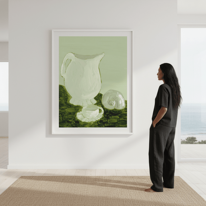 Bodegon Verde by Marina Garcia Fernandez wall - art - picture - poster