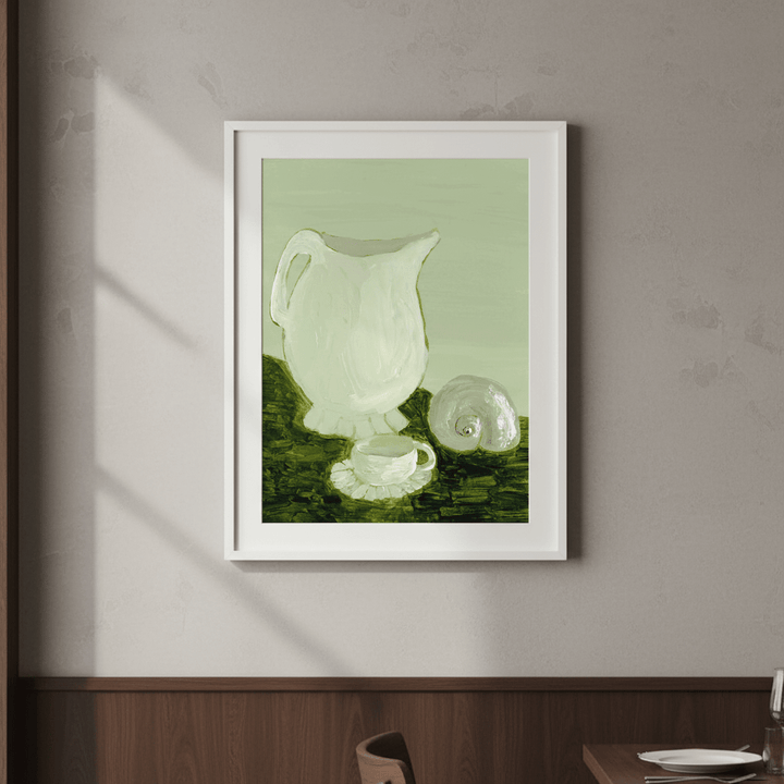 Bodegon Verde by Marina Garcia Fernandez wall - art - picture - poster