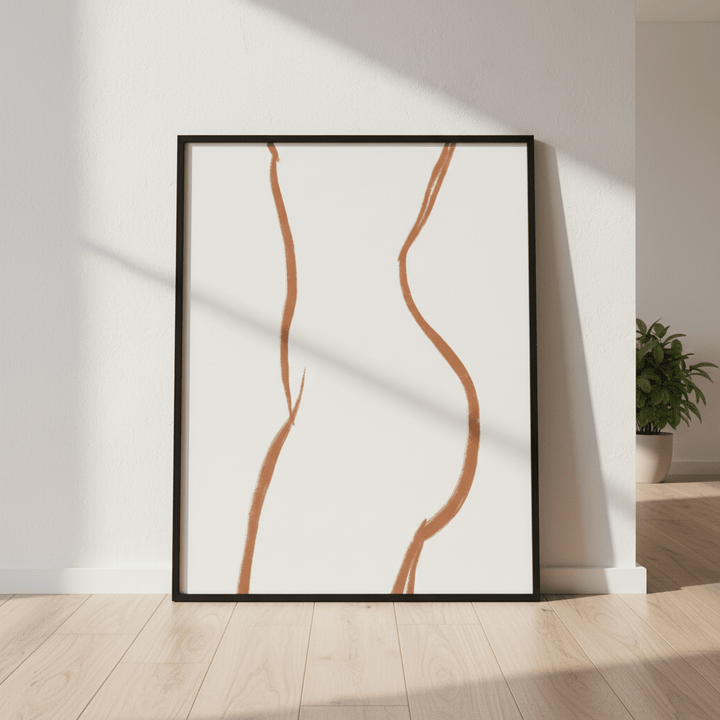 Body of a Woman by Ivy Green Illustrations wall - art - picture - poster