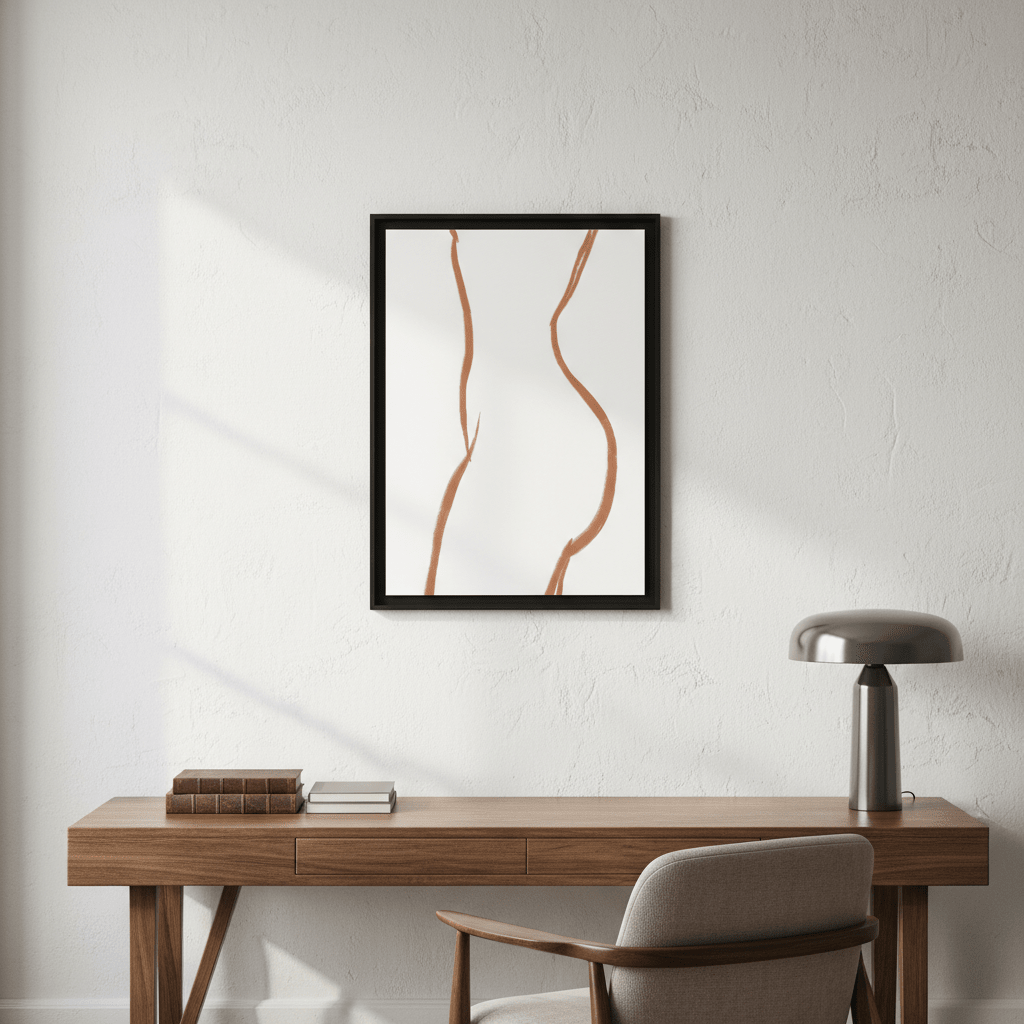 Body of a Woman by Ivy Green Illustrations wall - art - picture - poster