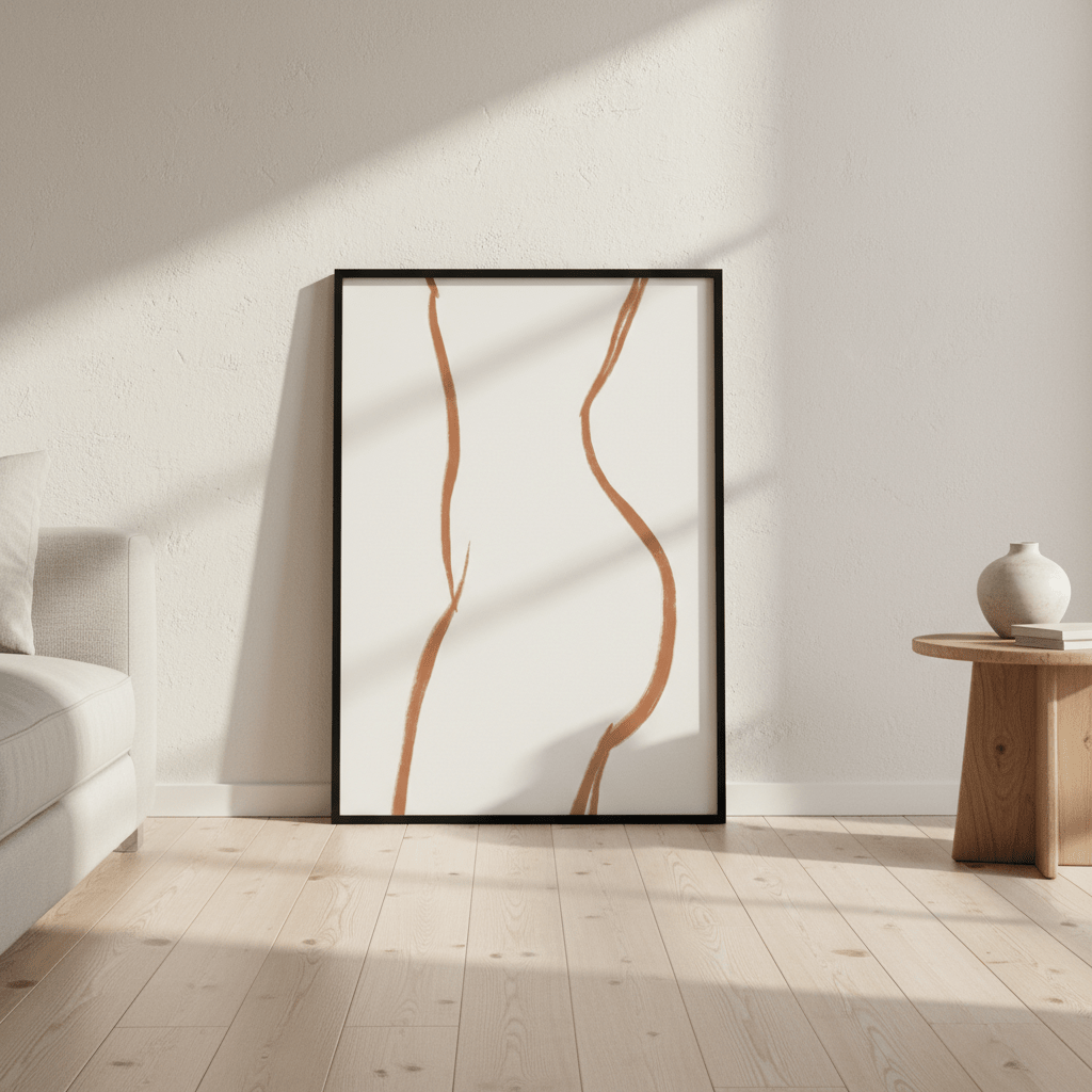Body of a Woman by Ivy Green Illustrations wall - art - picture - poster