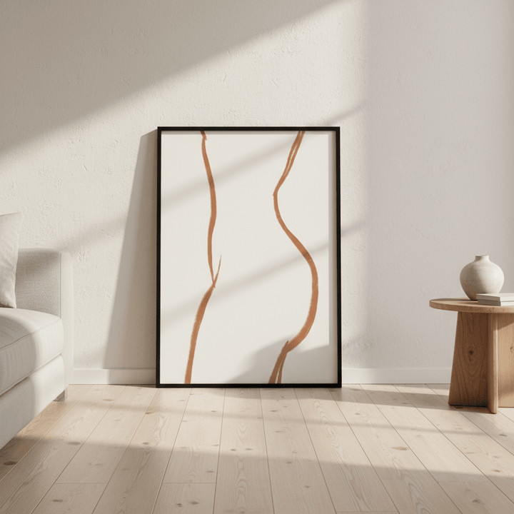 Body of a Woman by Ivy Green Illustrations wall - art - picture - poster