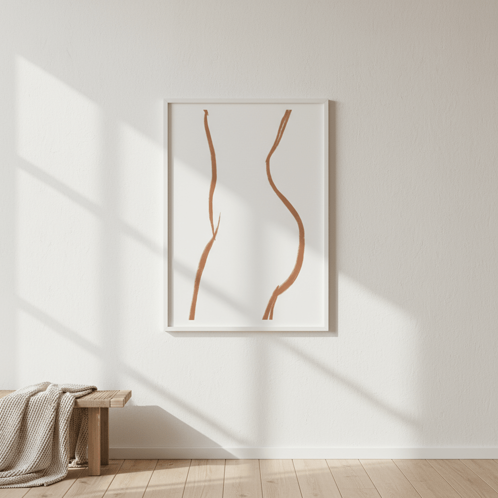 Body of a Woman by Ivy Green Illustrations wall - art - picture - poster