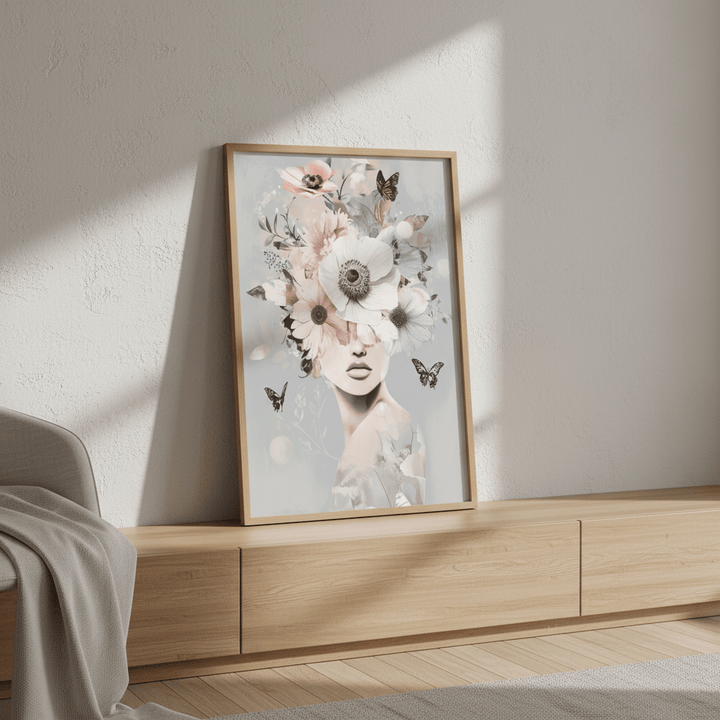 Boho Blue by Bella Eve wall - art - picture - poster
