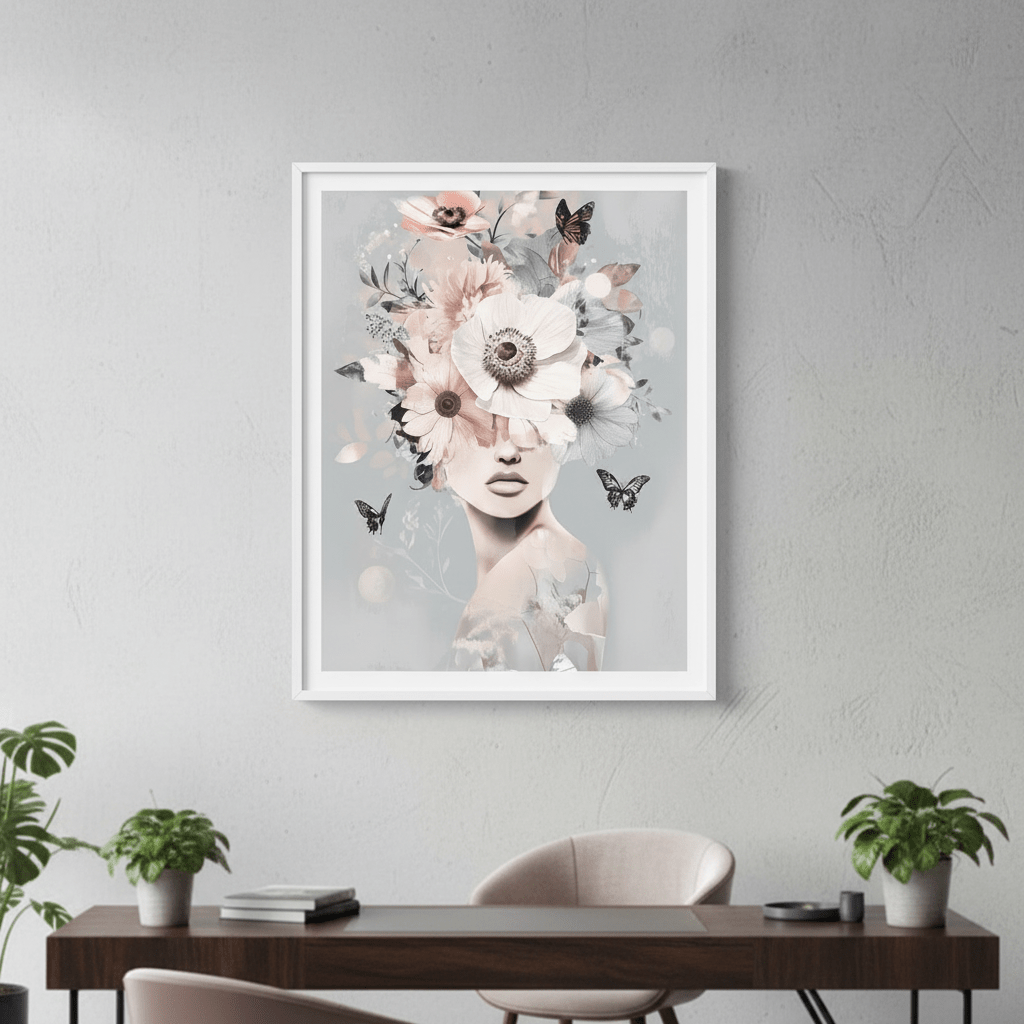 Boho Blue by Bella Eve wall - art - picture - poster