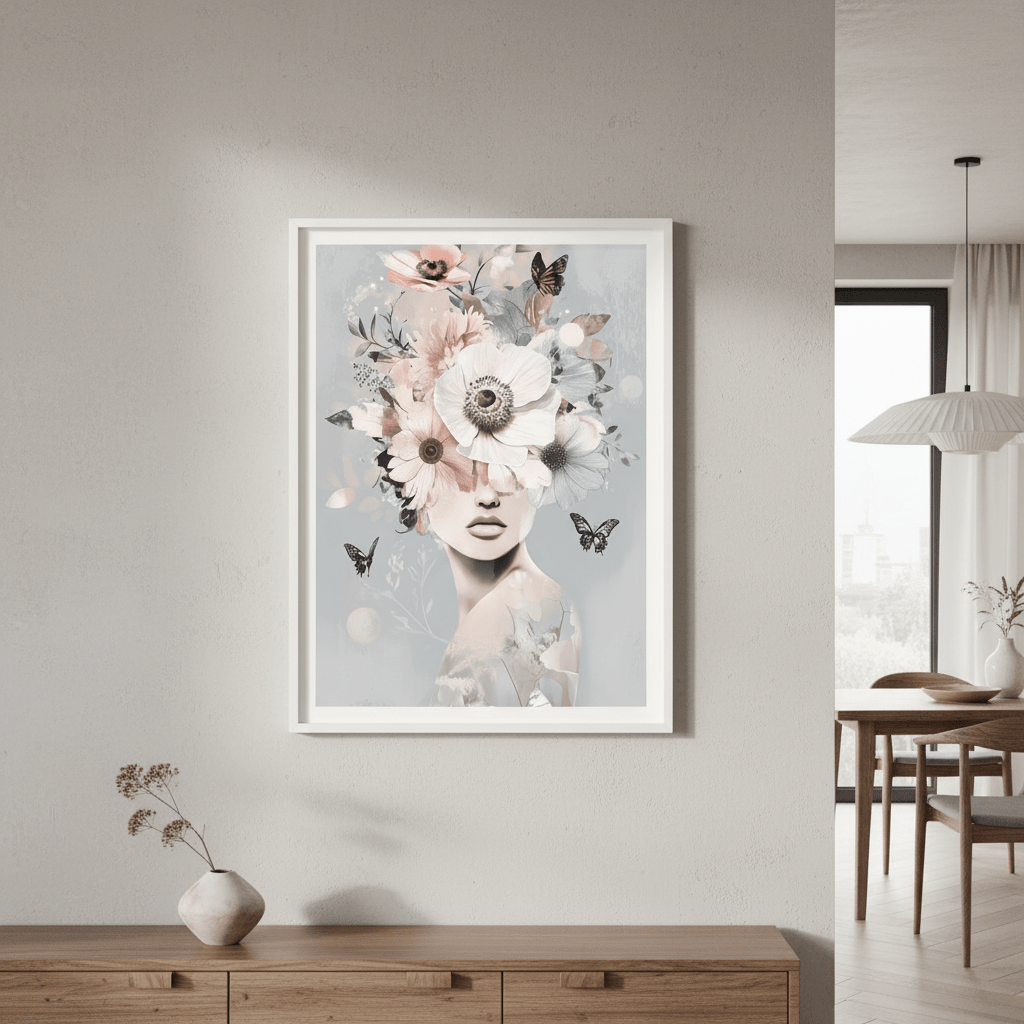 Boho Blue by Bella Eve wall - art - picture - poster