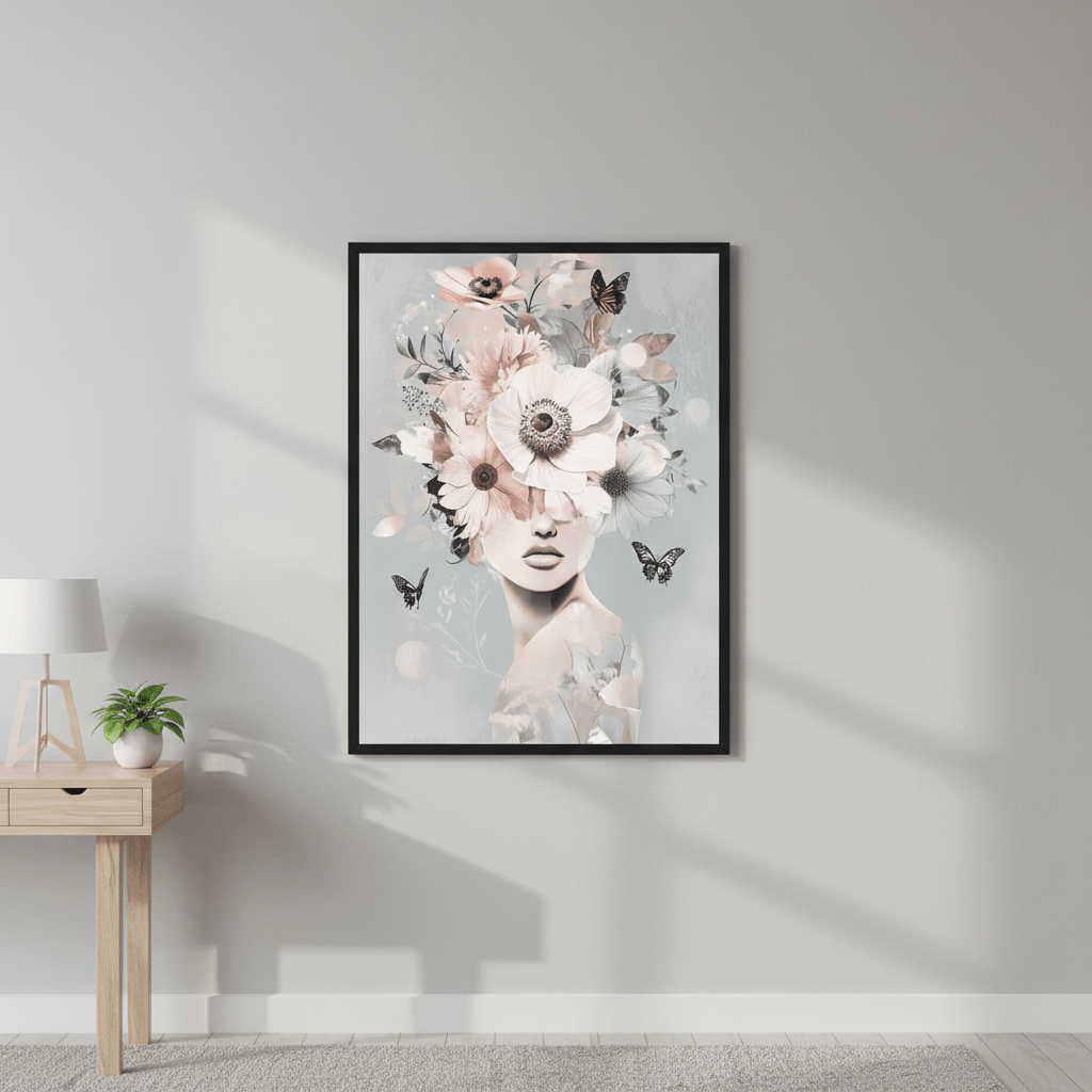 Boho Blue by Bella Eve wall - art - picture - poster