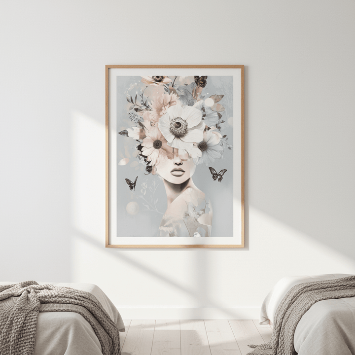 Boho Blue by Bella Eve wall - art - picture - poster