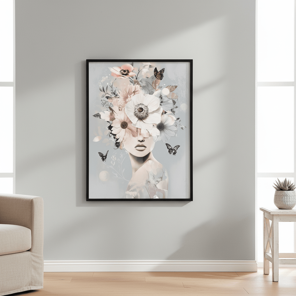 Boho Blue by Bella Eve wall - art - picture - poster