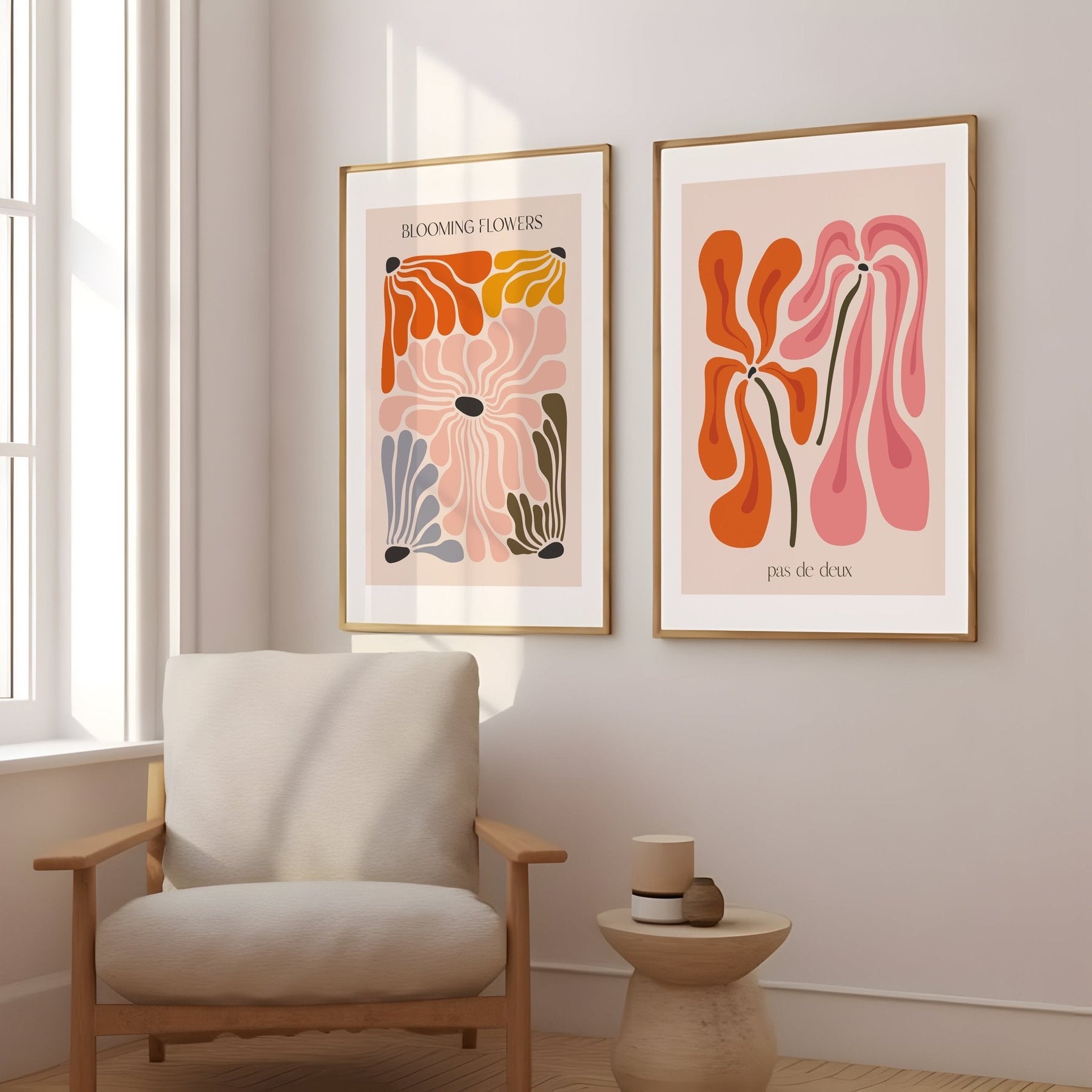 henri-matisse-flower-market-style-my-wall-set-of-2-matching-prints for Boho Free Printable Wall Art Flowers Henri Matisse Flower Market | Style My Wall | Set of 2 Matching Prints for Boho Free Printable Wall Art Flowers