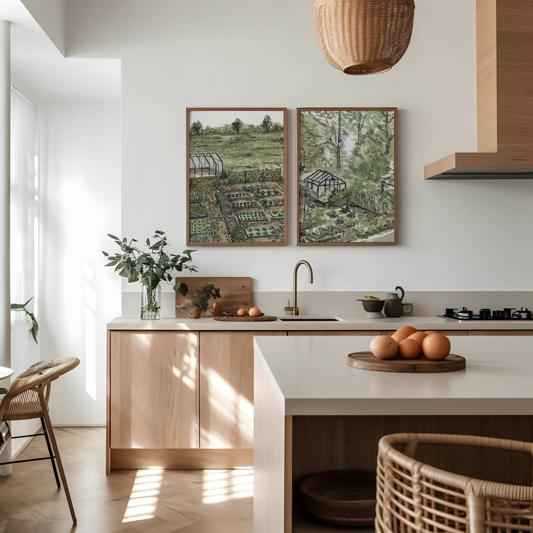 My Garden Set of 2 by Josephine Wianto