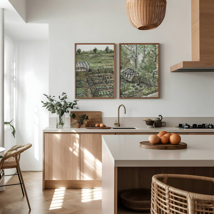 My Garden Set of 2 by Josephine Wianto