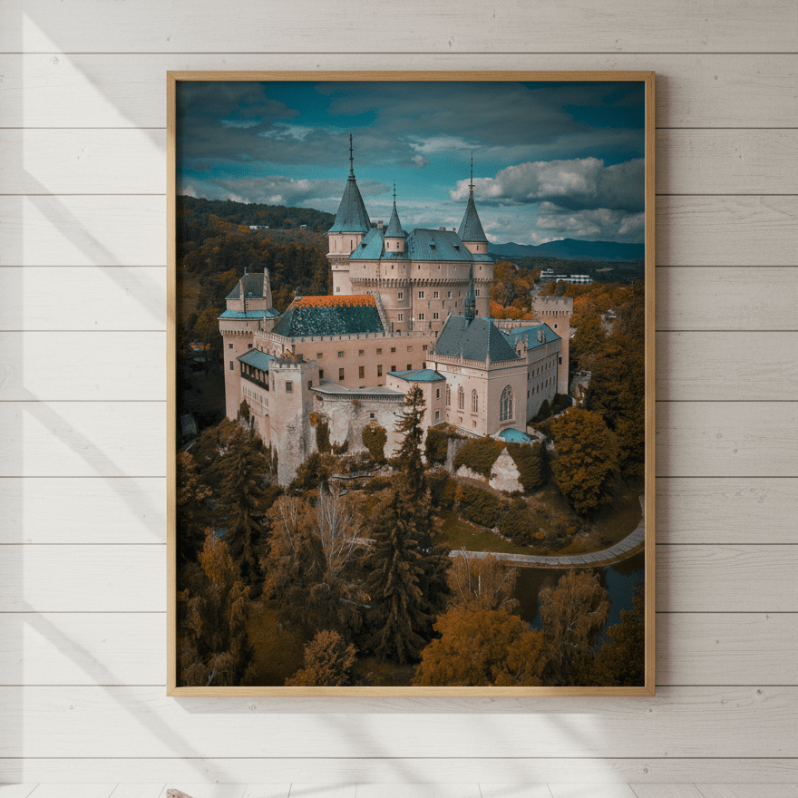 Bojnice Castle, Slovakia by L10 wall - art - picture - poster