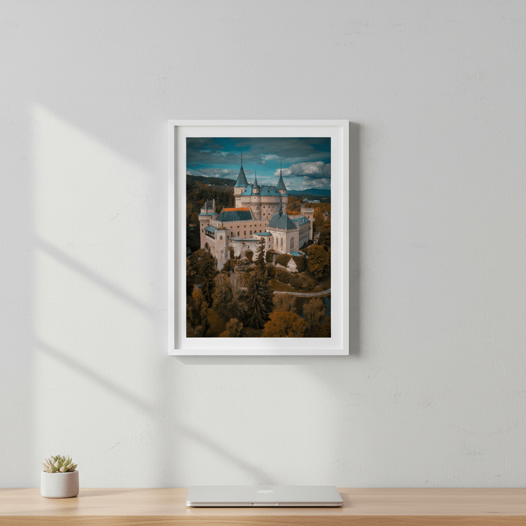 Bojnice Castle, Slovakia by L10 wall - art - picture - poster