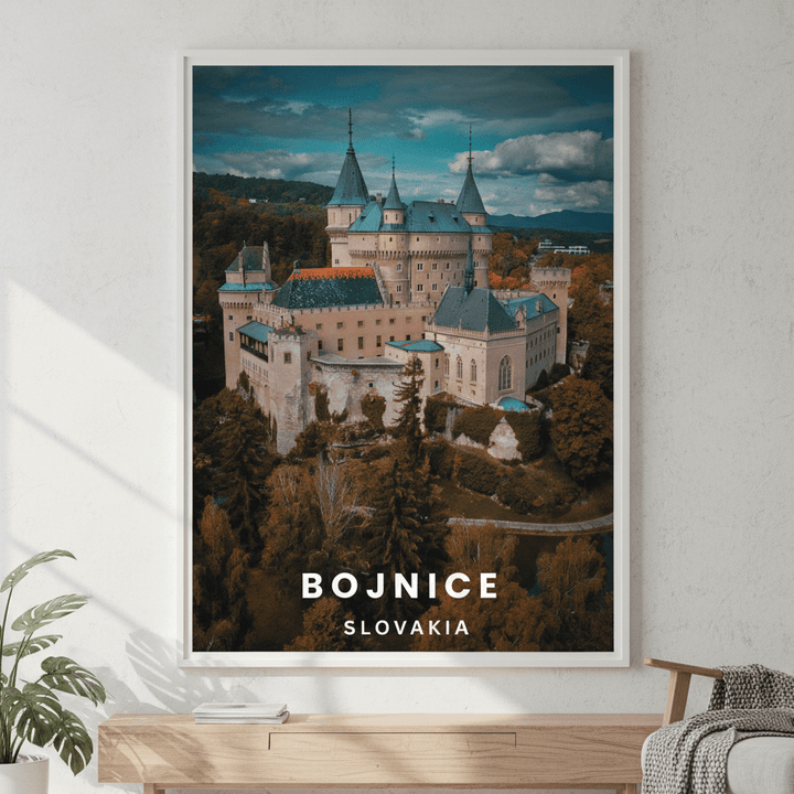 Bojnice Castle Travel Poster by L10 wall - art - picture - poster