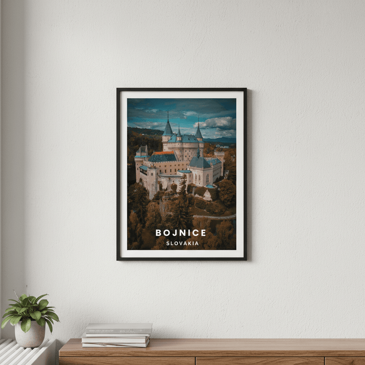 Bojnice Castle Travel Poster by L10 wall - art - picture - poster