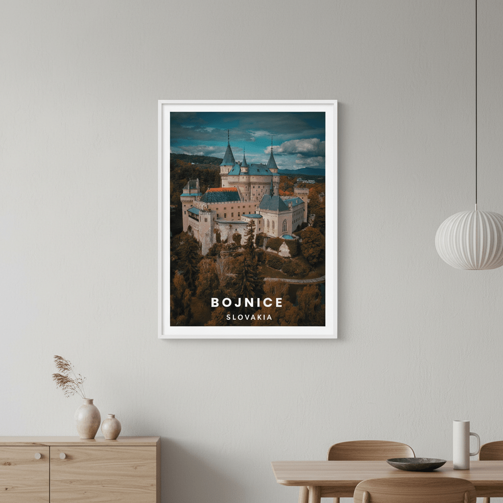 Bojnice Castle Travel Poster by L10 wall - art - picture - poster