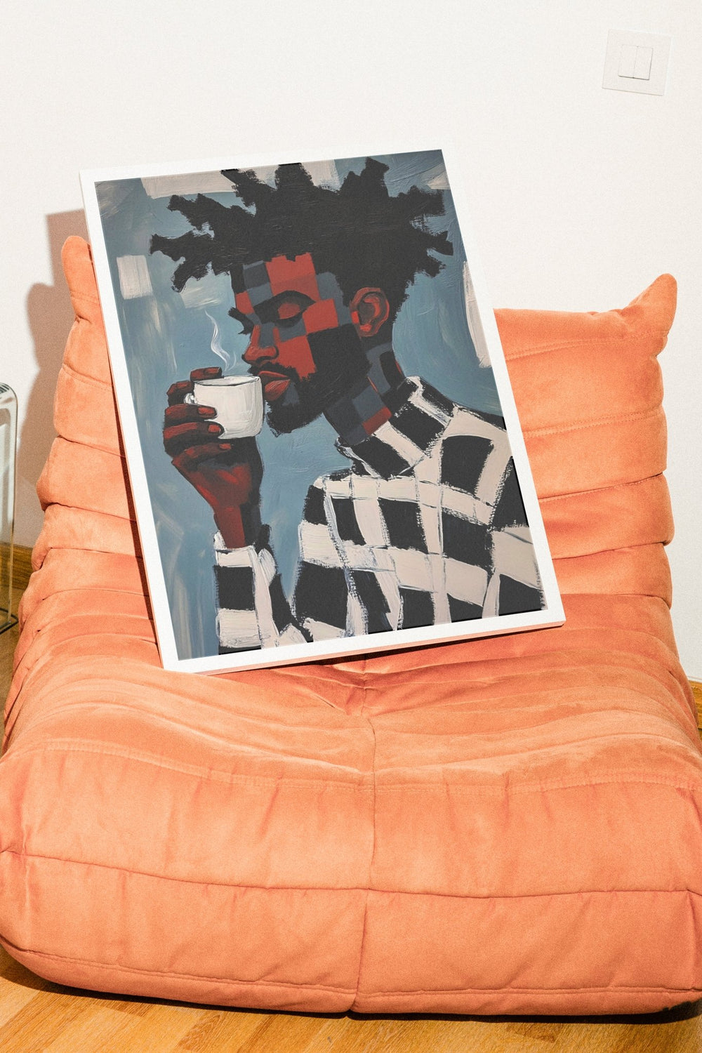 Bold Brew Wall Art,gallery wall,timber border