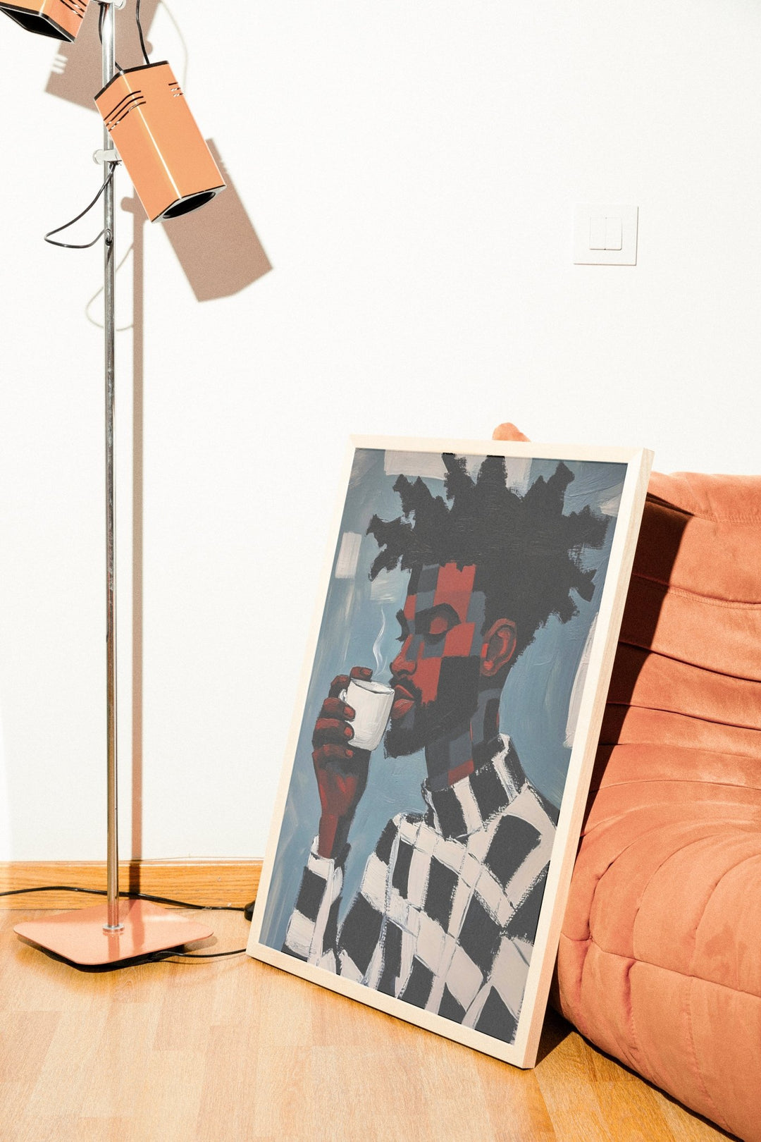 Bold Brew Wall Art,gallery wall,timber border