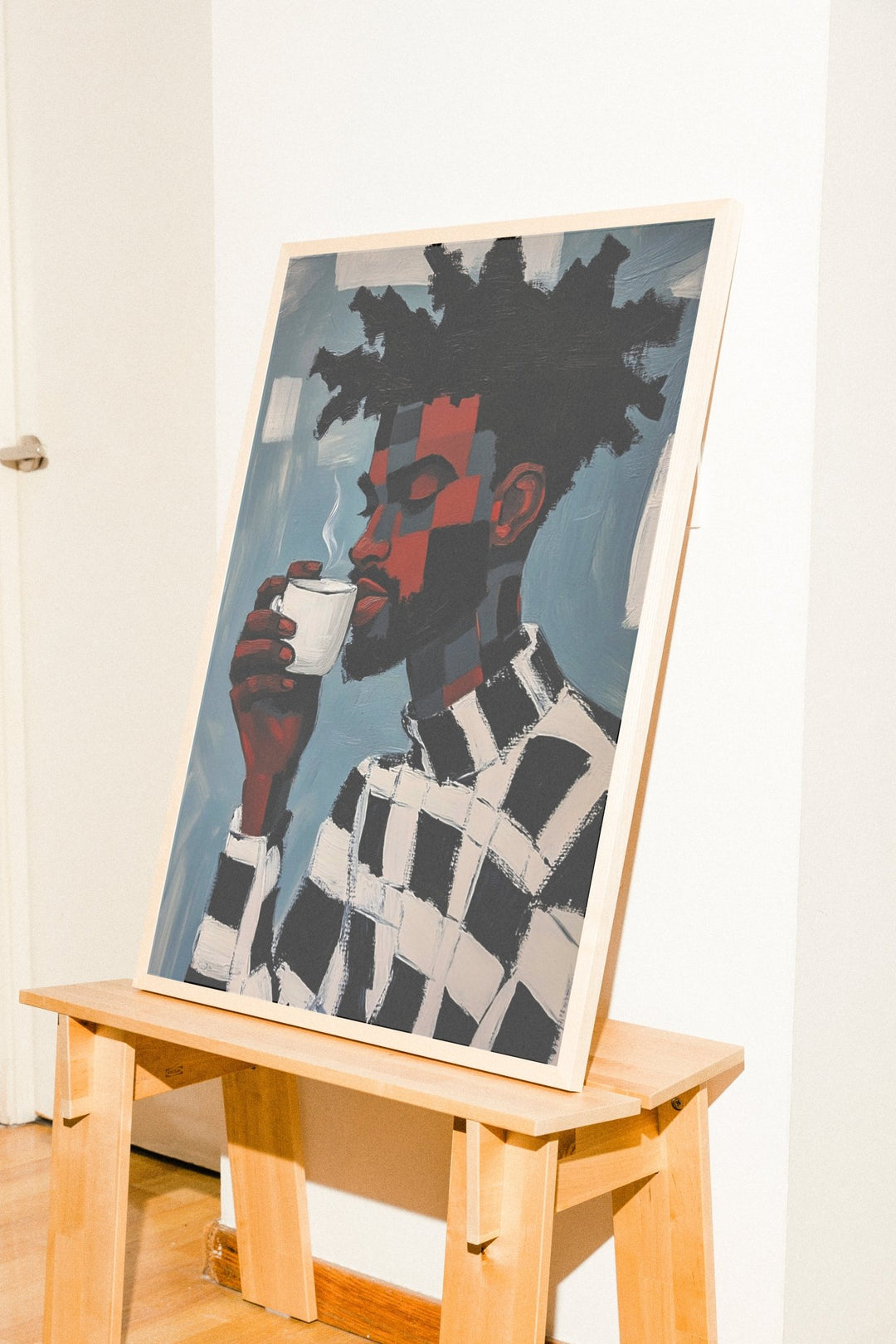 Bold Brew Wall Art,gallery wall,timber border