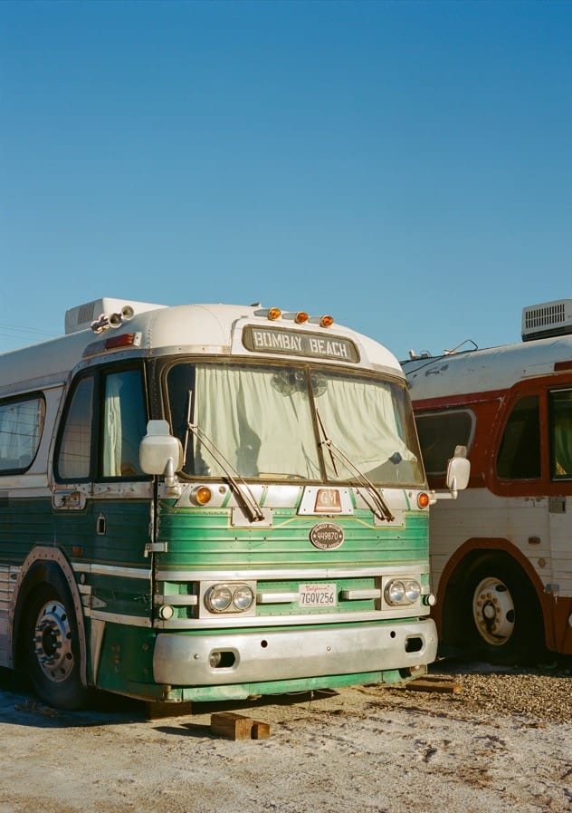 Bombay Beach Bus  By Bethany Young