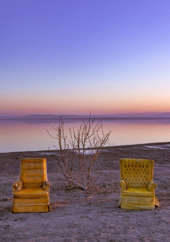 Bombay Beach Sunset  By Bethany Young
