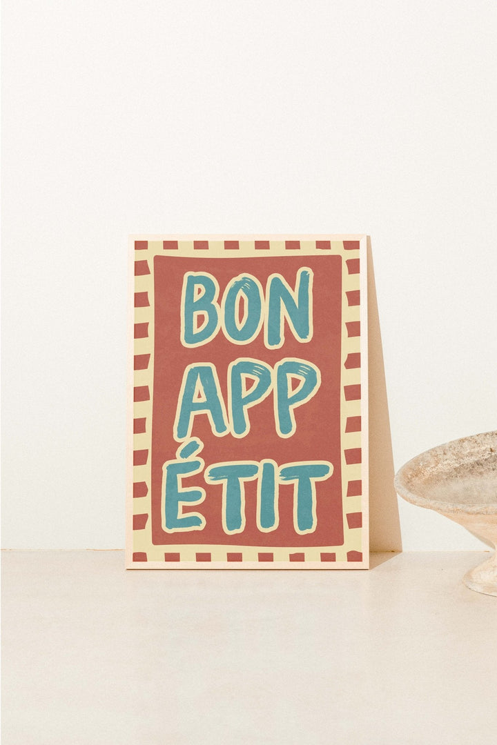 Bon Appetit Print Artwork - Style My Wall