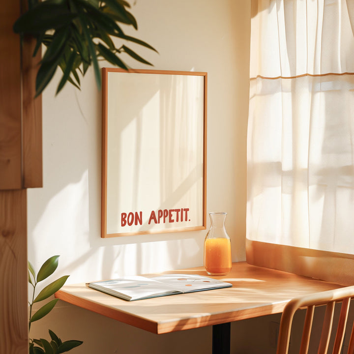Bon Appetit Wall Art Print wall - art - picture - poster