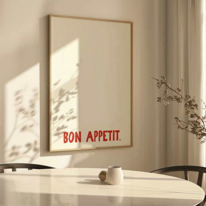 Bon Appetit Wall Art Print wall - art - picture - poster