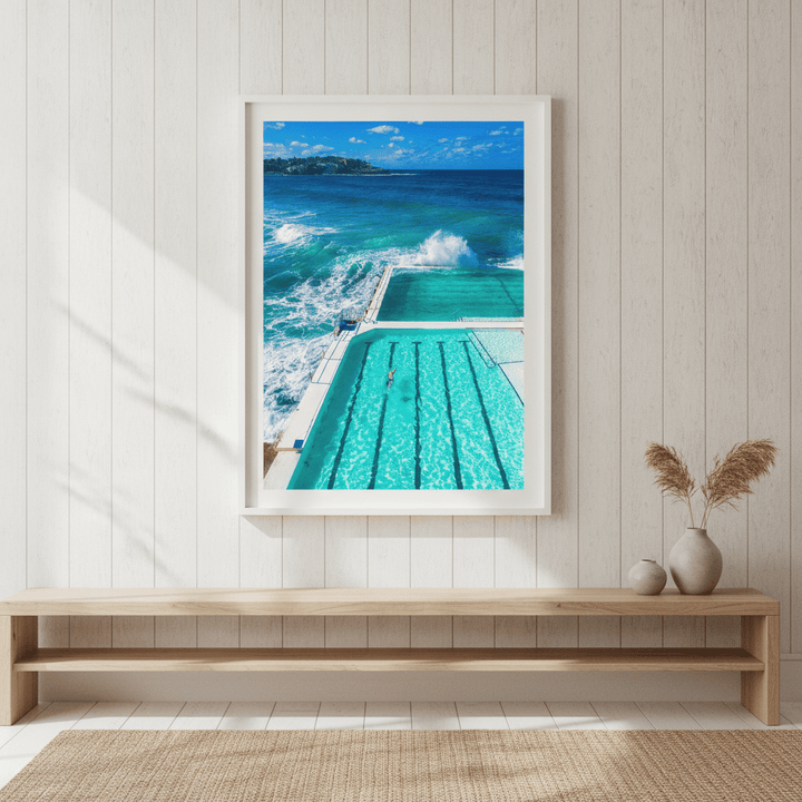 Bondi Poolside Swim Photograph wall-art-picture-poster