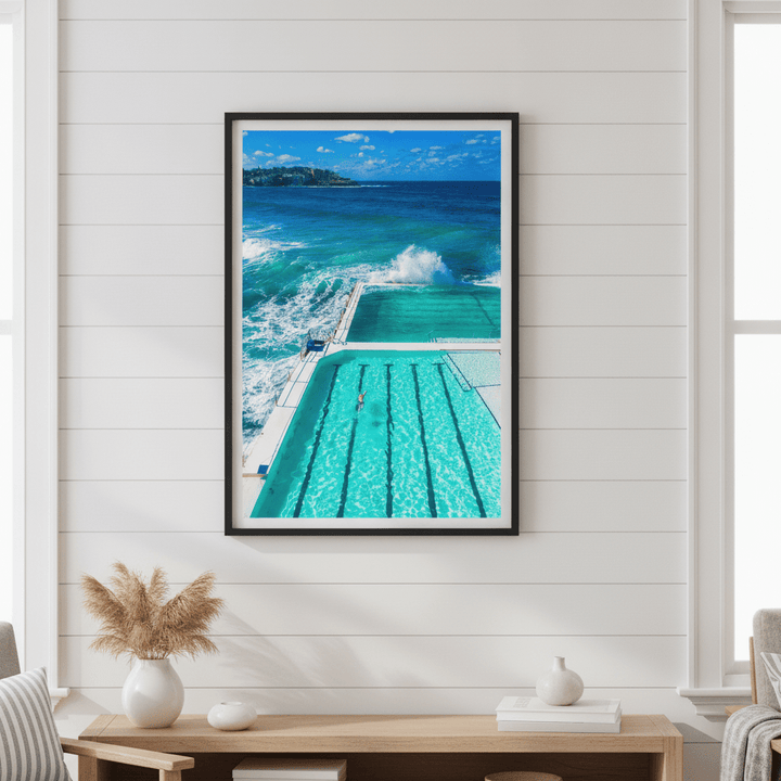 Bondi Poolside Swim Photograph wall-art-picture-poster