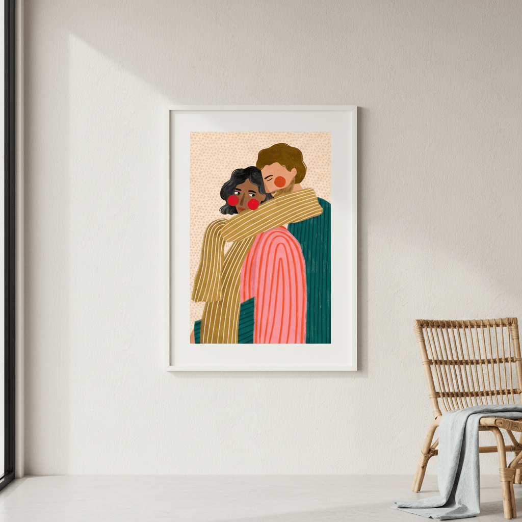 Bonding by Bea Muller wall - art - picture - poster
