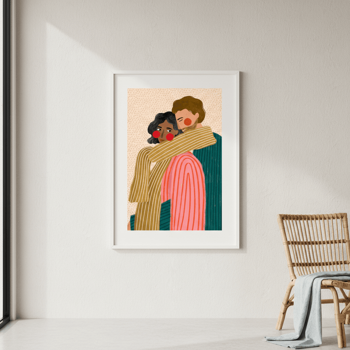 Bonding by Bea Muller wall - art - picture - poster