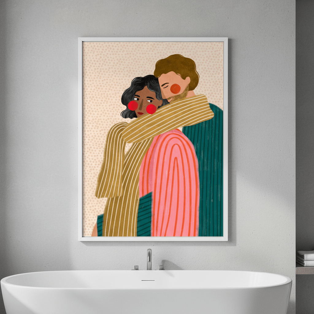 Bonding by Bea Muller wall - art - picture - poster