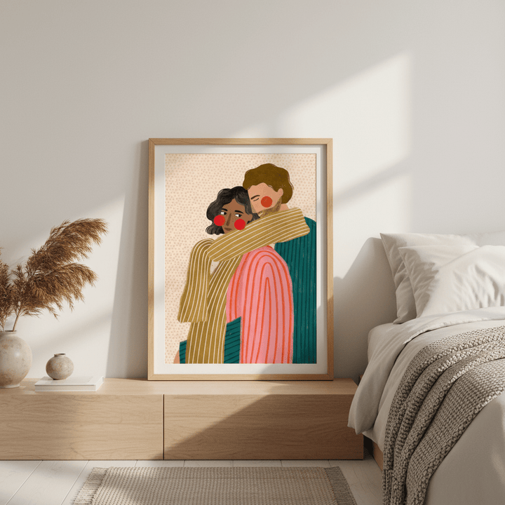 Bonding by Bea Muller wall - art - picture - poster