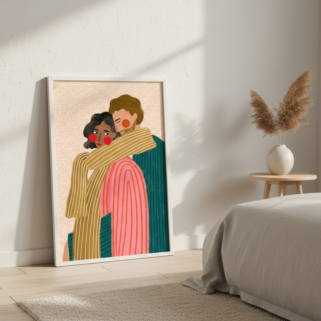 Bonding by Bea Muller wall - art - picture - poster