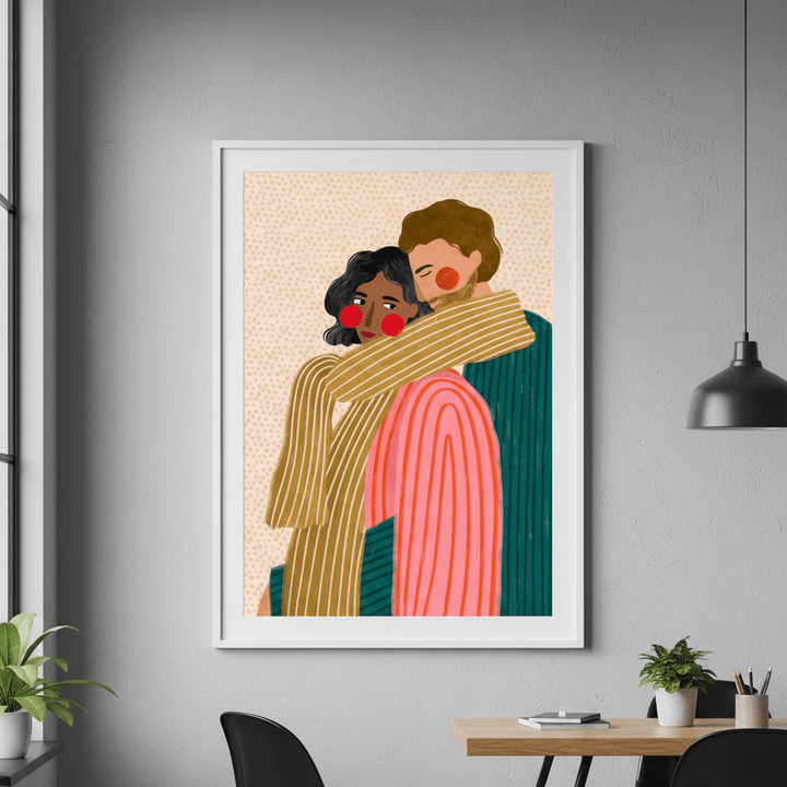 Bonding by Bea Muller wall - art - picture - poster
