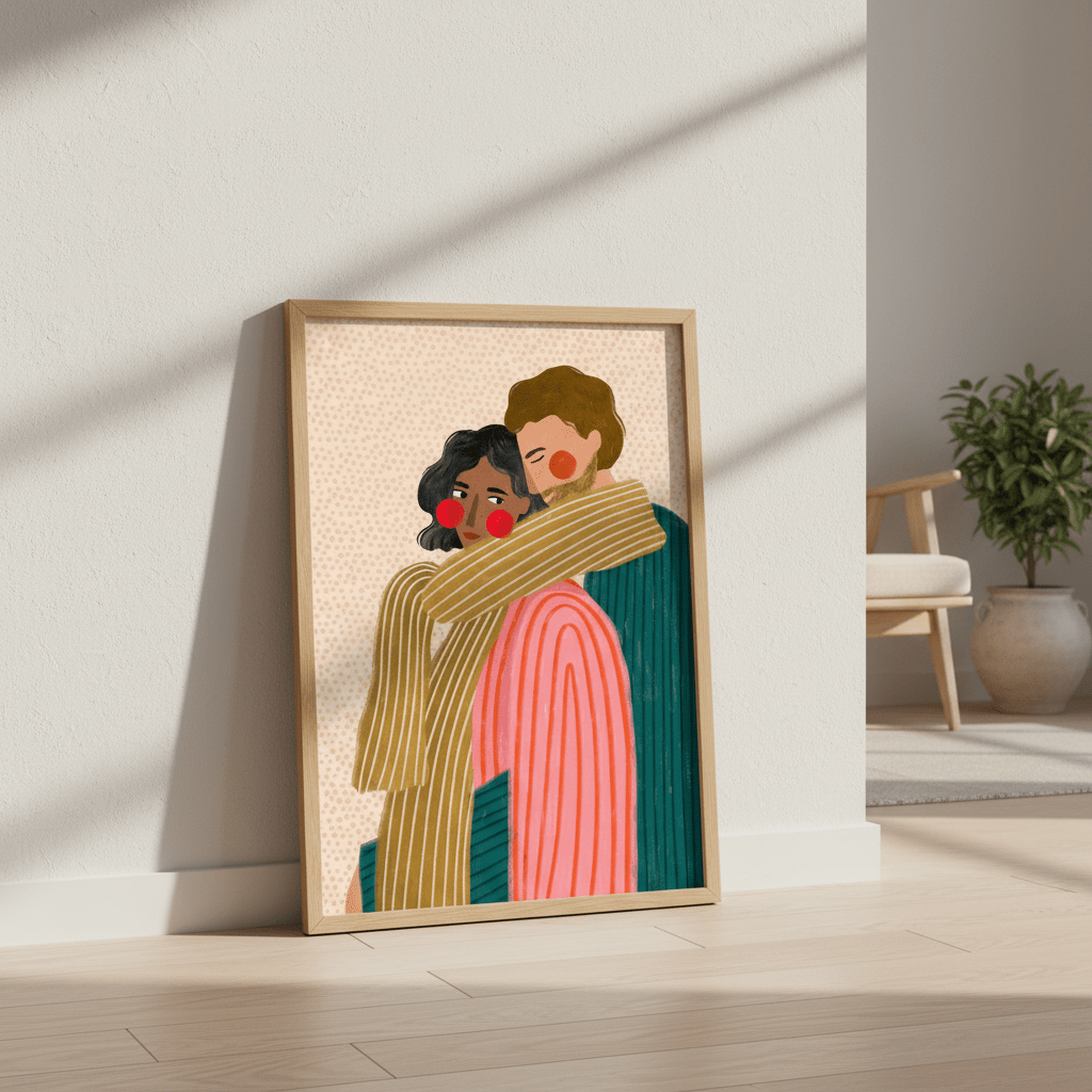 Bonding by Bea Muller wall - art - picture - poster