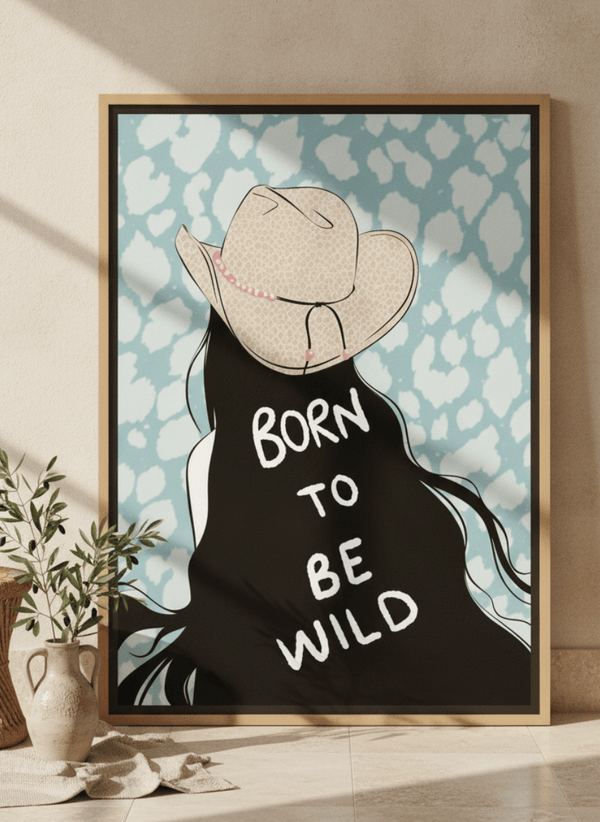 Born To Be Wild By Lisen Vennesland | Art & Canvas Print